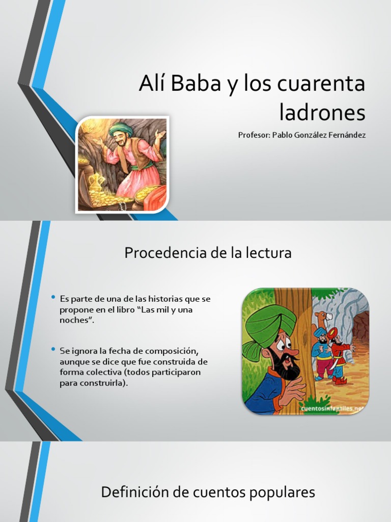 Ali Baba Y Los Cuarenta Ladrones 5 Basico