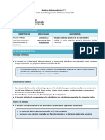 Módulo 1 de Aprendizaje Recta Numérica