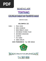 MAKALAH TENTANG GOLONGAN DARAH DAN TRANSFUSI DARAH.doc