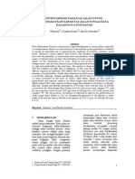 Road Facility Inventory Analysis to Improve the Capacity of Sungai Raya Road in Pontianak City