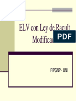 ELV Con Ley de Raoult Modificada: Fipgnp - Uni
