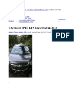 Chevrolet Spink Diesel