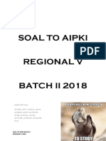 (Aipki) Soal Regional V Batch 2 2018
