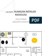 Denah Ruangan Instalasi Radiologi