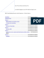 A Critical Analysis of Deduction of Tax at Source and Advance Tax