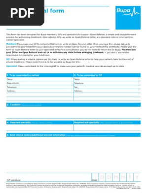 Open Referral Form