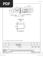 Standard Typical Instruments Installations / Mountings IR Point Gas Detection ITR (GDP) At Air Intake Ducting Section View