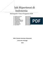 Masalah Hipertensi Di Indonesia