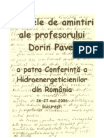 Dorin Pavel - Memorii PDF