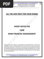 CAIIB-BFM-Short Notes by Murugan