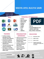 Maya Ayu Aulya Sari: Skill Personal Information