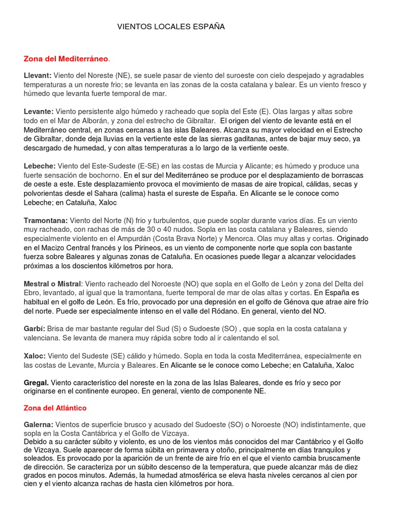 Vientos Locales España | PDF | Herida | Tierra