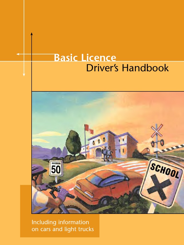 Basic Drivers Handbook 2010 Driver's License Traffic