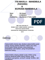 OSTEOMIELITIS MAXILA-MANDIBULA