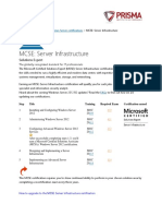 MCSE: Server Infrastructure: Solutions Expert