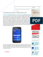 Cara Flashing Samsung Galaxy Ace 4 (SM-G316HU) 100% Sukses - Cara Flash HP Terbaru