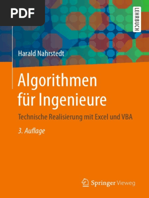 Algorithmen F R Ingenieure Technische Realisierung Mit Excel