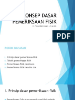 Konsep Dasar Pemeriksaan Fisik