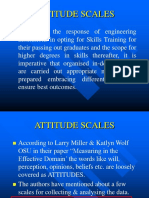 Attitude Scales