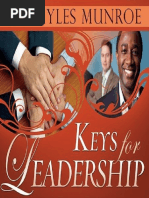 Keys For Leadership - Myles Munroe