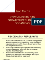 Kepemimpinan 12 Kepemimpinan Dan Strategi Perubahan Organisasi