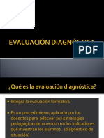 evaluación diagnóstica presentación 