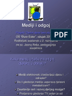 Mediji I Odgoj