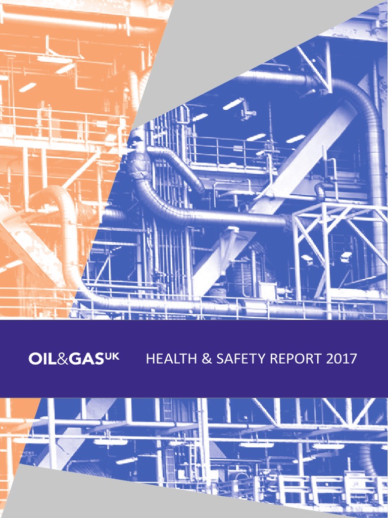 Health Safety Report 2017 Oil Gas UK PDF Occupational Safety And