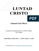 1959 Samael Aun Weor Voluntad Cristo