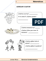 1er Grado - Matemáticas - Problemas aditivos con cantidades pequeñas.pdf