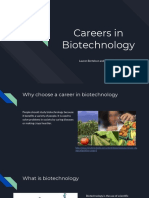 Careers in Biotech Presentation