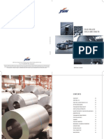 JSW Cold Rolled Brochure