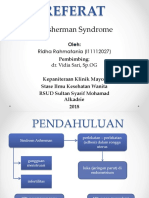 Referat Asherman Syndrome - Ridha Rahmatania