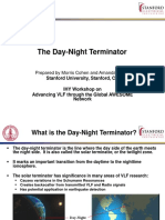 The Day-Night Terminator: Prepared by Morris Cohen and Amanda Angell