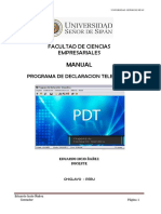 Dosier Tributacion en PDT 2017