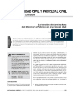 La Funcion Dictaminadora Del Ministerio PDF