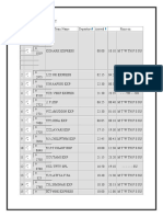 Railway Time Table