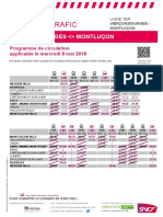 Vierzon - Bourges - Montluçon Du 09-05-2018