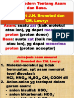 Menurut J.N. Bronsted Dan T.M. Lowry