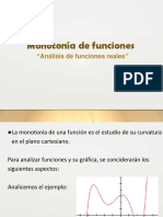 Monotonía 4°m