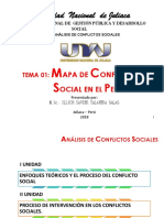 Mapa de Conflictos Sociales en El Perú
