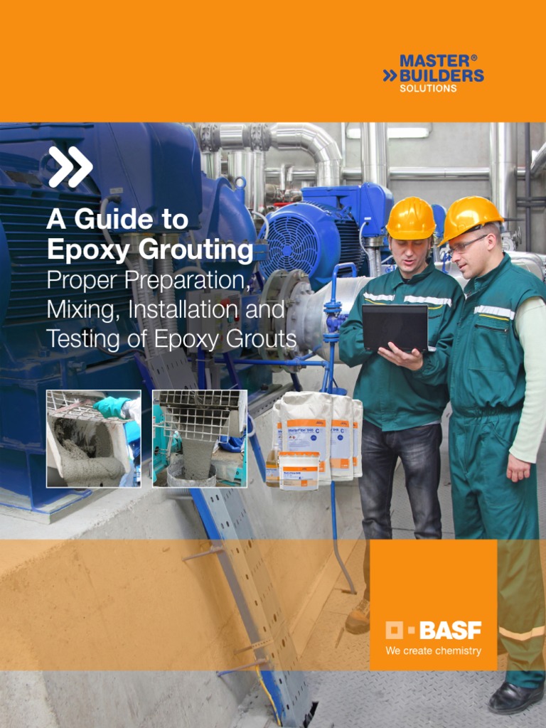 Guide To Epoxy Grouting | PDF | Concrete | Epoxy