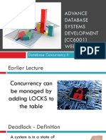 Database Concurrency II
