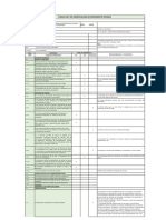 Checklist de Verificación de Expediente Tecnico