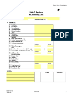 Khorais Road Project HVAC System Air Handling Unit Report