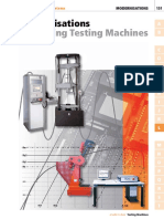 Of Existing Testing Machines: Modernisations