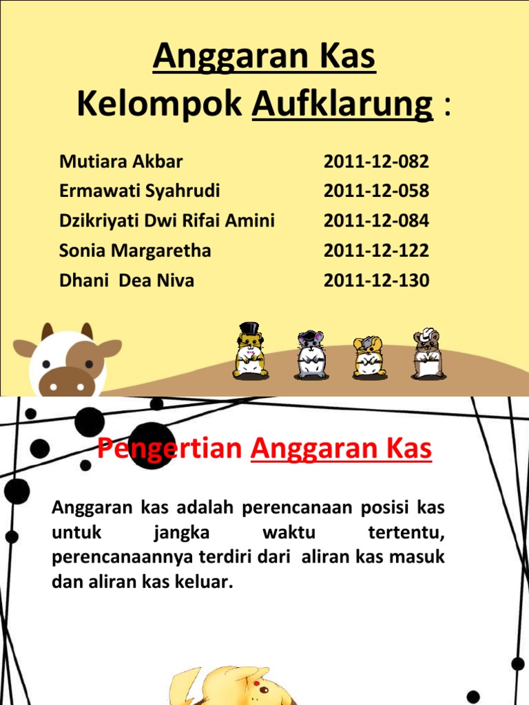 Anggaran Kas