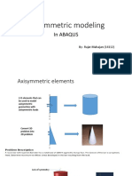 8 Axisymmetric Modeling