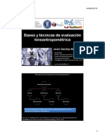 Bases y Técnicas de Evaluación Antropométrica