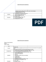 Global Planning With Competencies